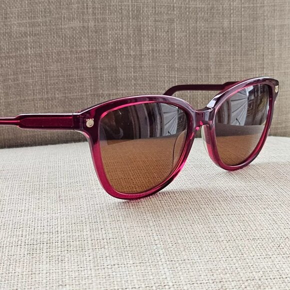 Salvatore Ferragamo Accessories - Salvatore Ferragamo Women Sunglasses Burgundy SF815S 56[]17 140 Italy